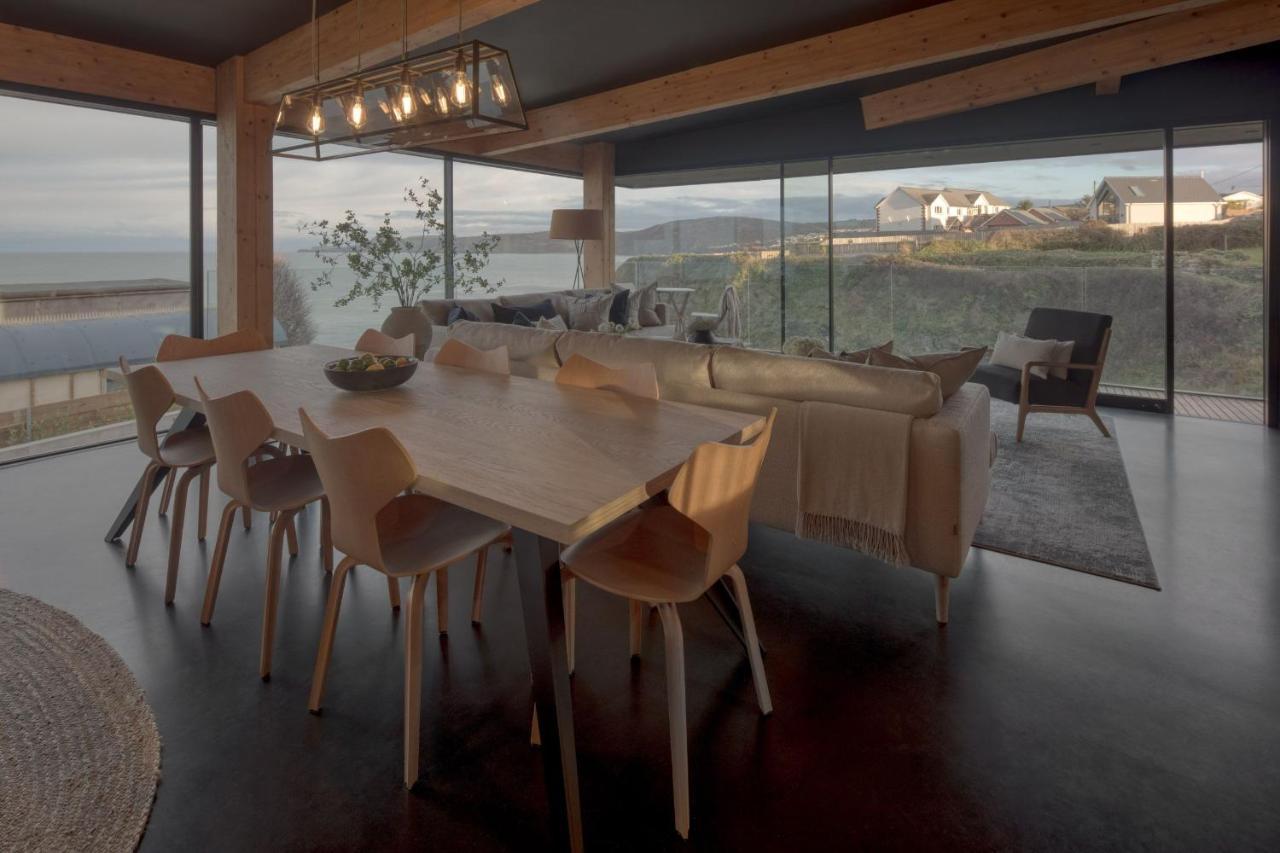 Edge House Villa Aberporth Bagian luar foto