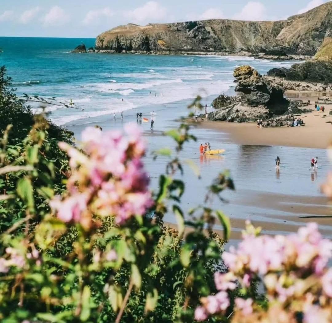 Edge House Villa Aberporth Bagian luar foto