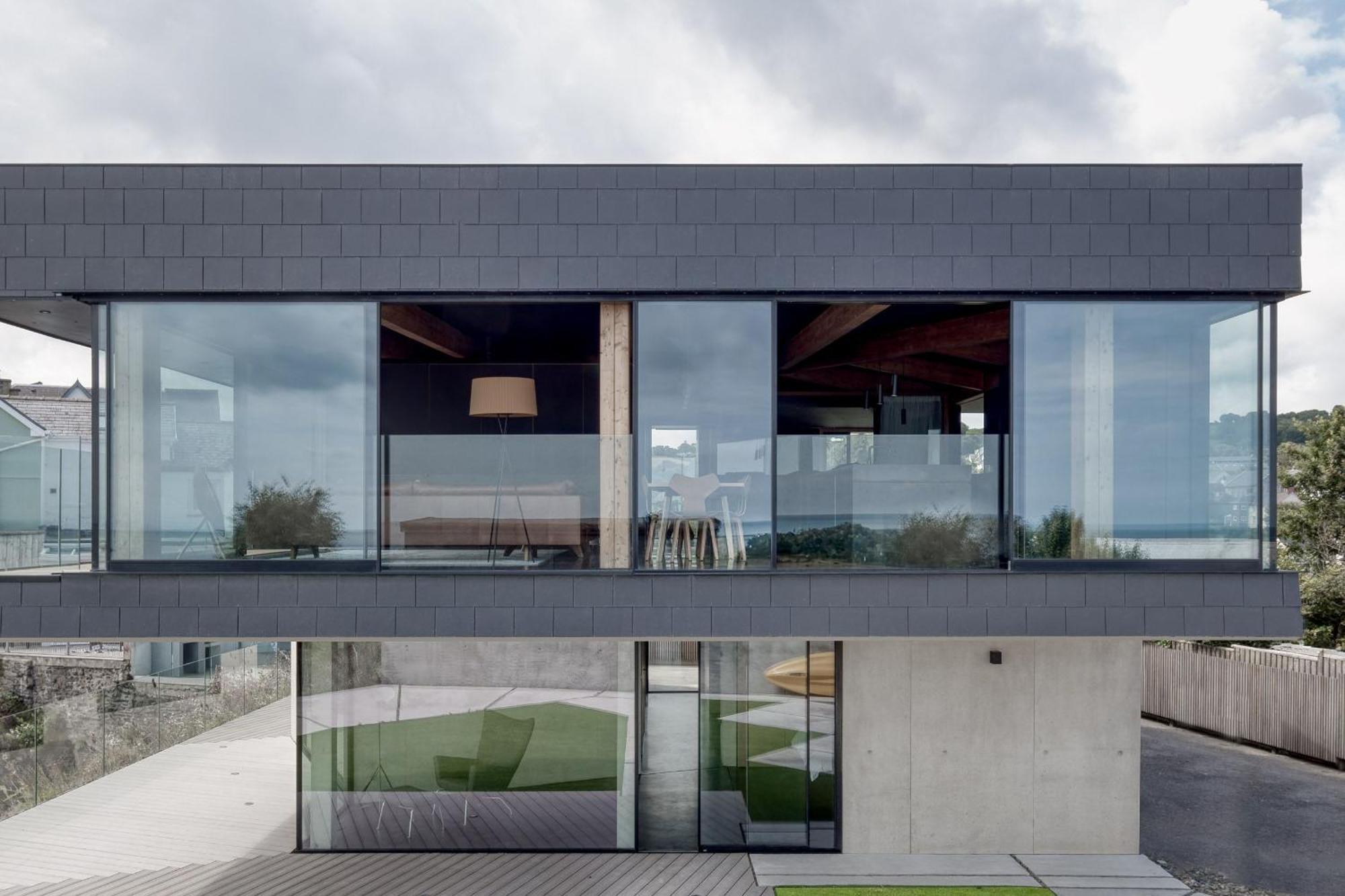 Edge House Villa Aberporth Bagian luar foto